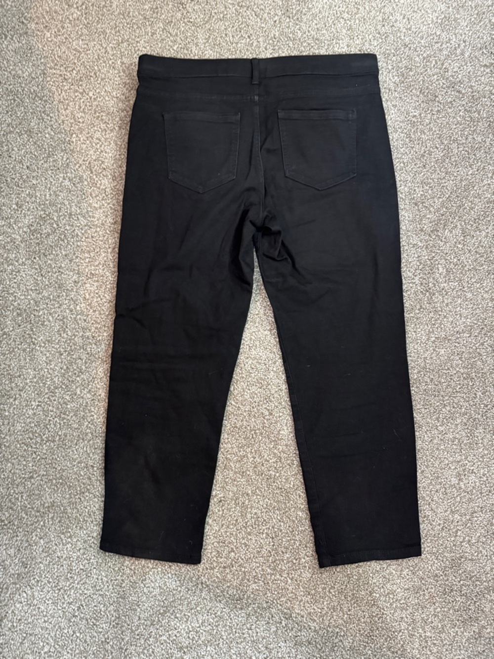 Time and Tru Women's Black Straight Leg Jeans - Picture 7 of 7